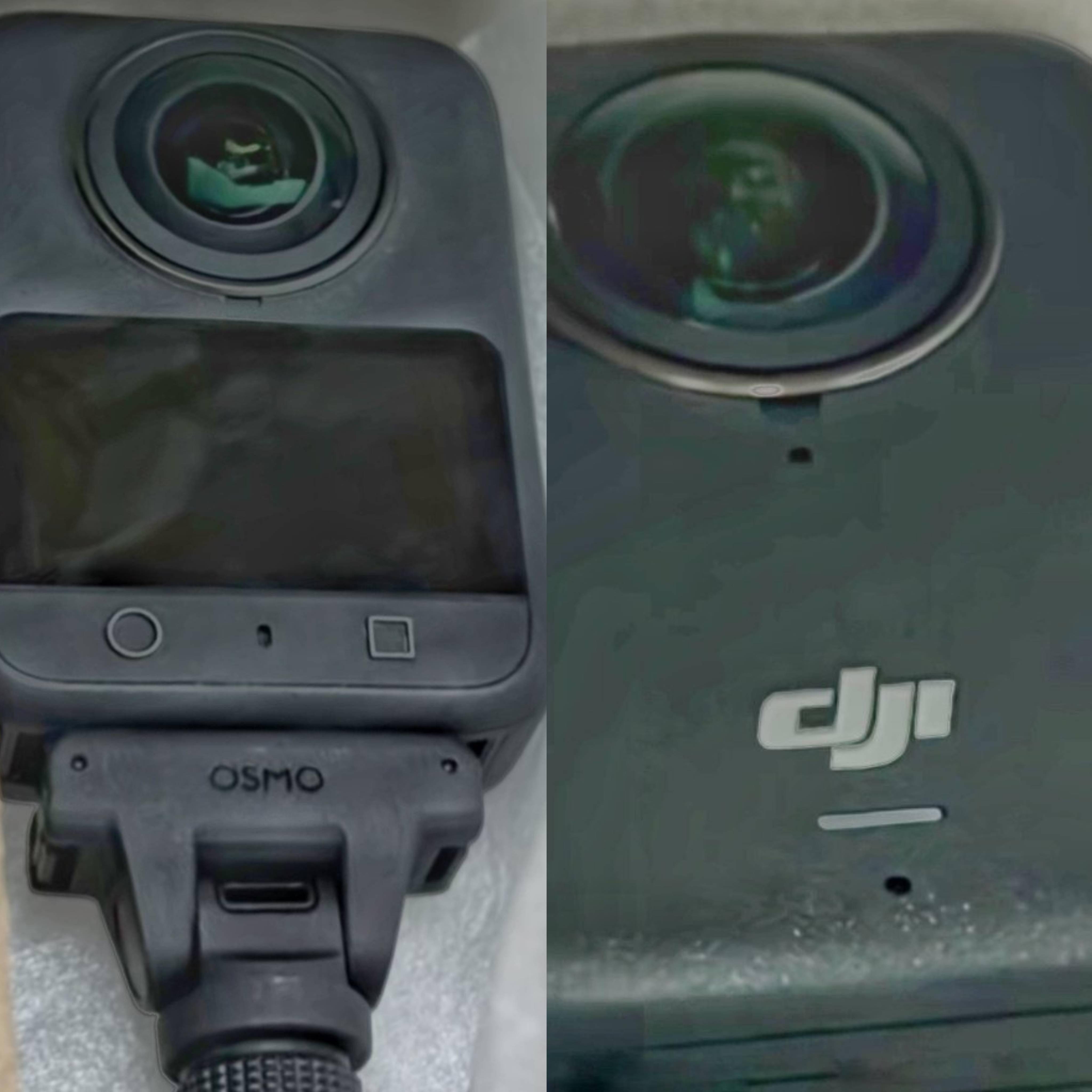 大疆 Osmo 360 全景相机真机谍照曝光，有望为 1 英寸传感器