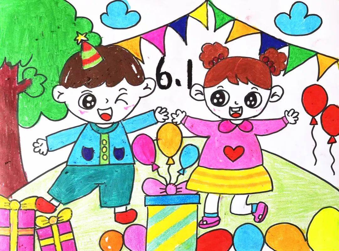 青杏儿欢庆六一城阳区幼儿优秀绘画作品展