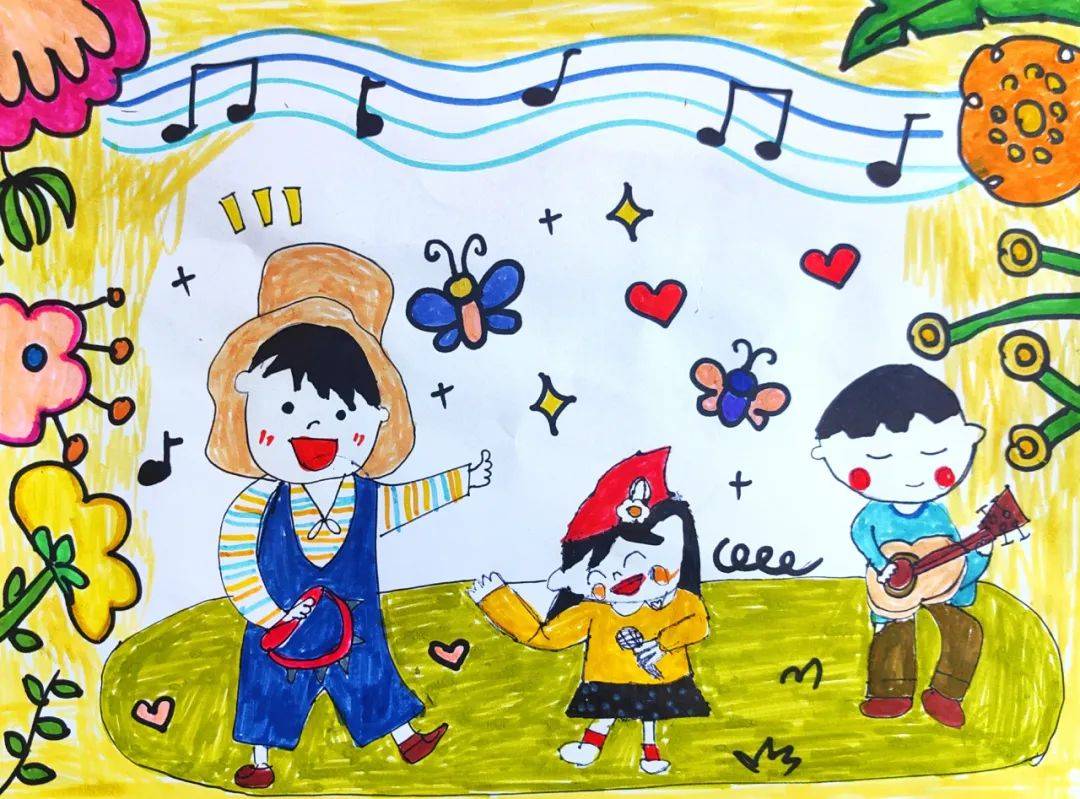 青杏儿 | 欢庆六一城阳区幼儿优秀绘画作品展