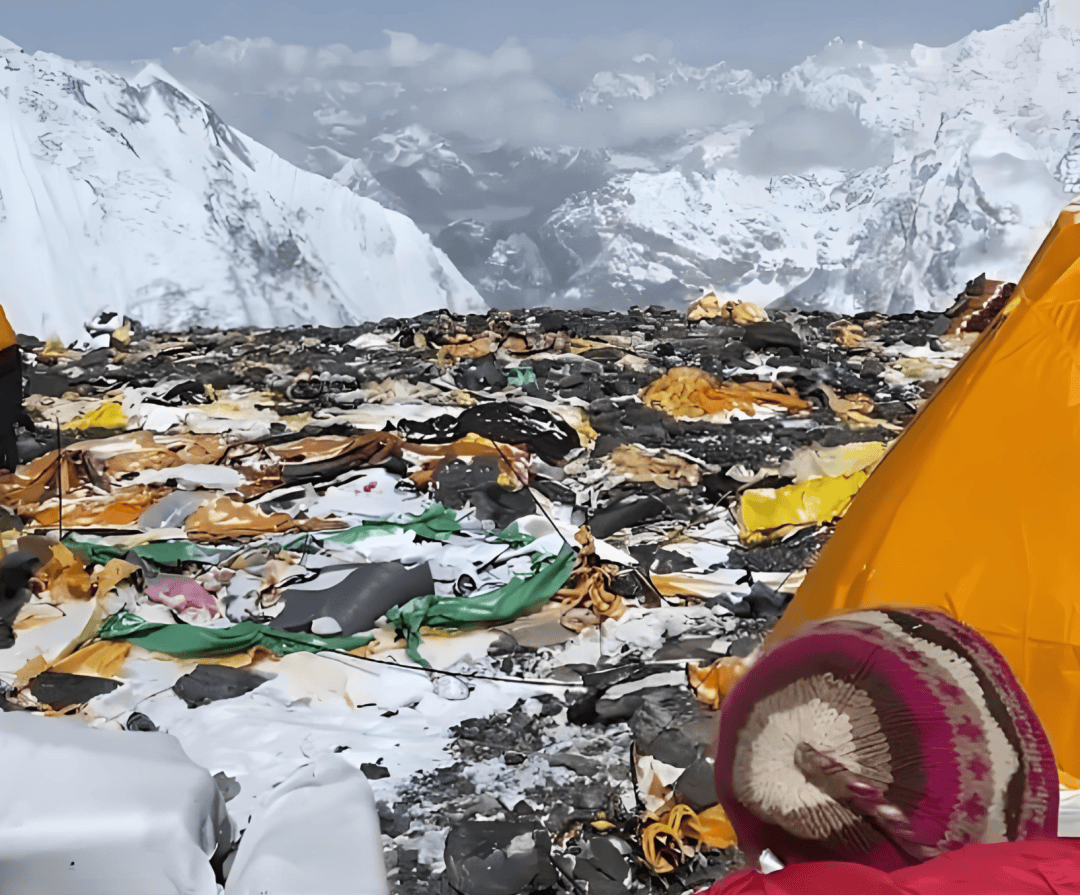 世界最高垃圾场—珠峰南坡四号营地-百货之家