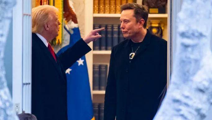 Tesla Stocks Tumble 14% as Trump Threatens to End Government Contracts Over Musk Blowup