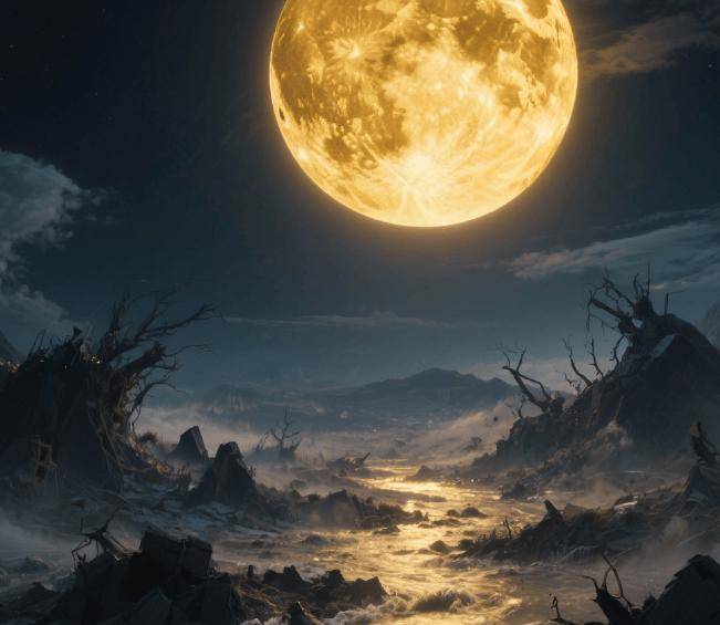 月球变黄金，夜空璀璨却暗藏危机，地球生态系统能否承受？