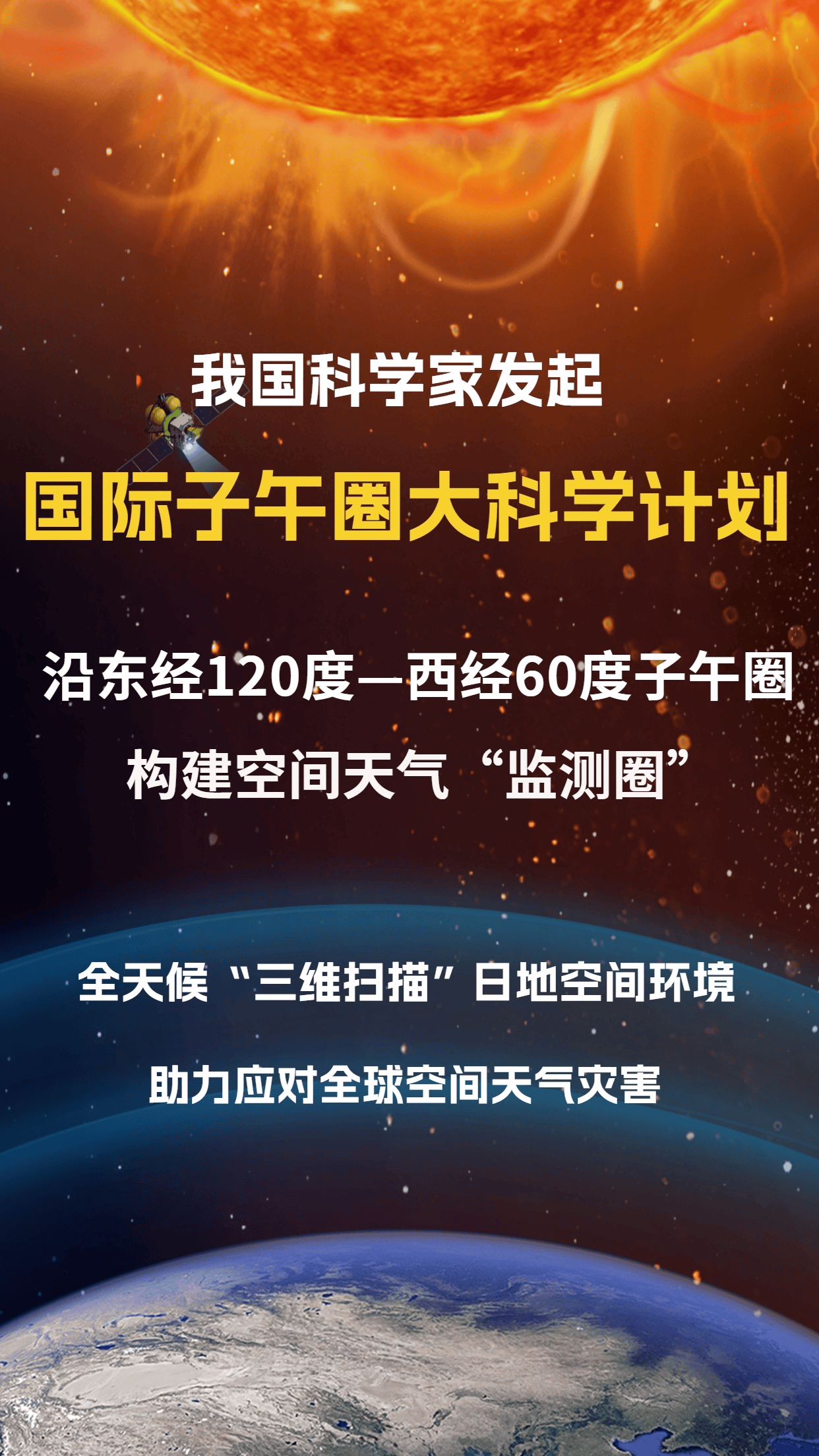 新华鲜报｜应对全球空间天气灾害！我国科学家发起国际子午圈大科学计划