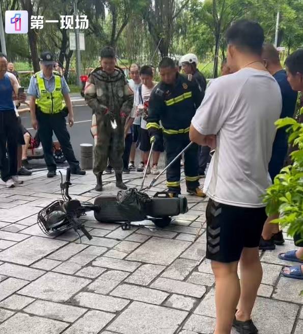 女子骑电单车出门，车里忽然钻出1米多长蛇！高发期留意→