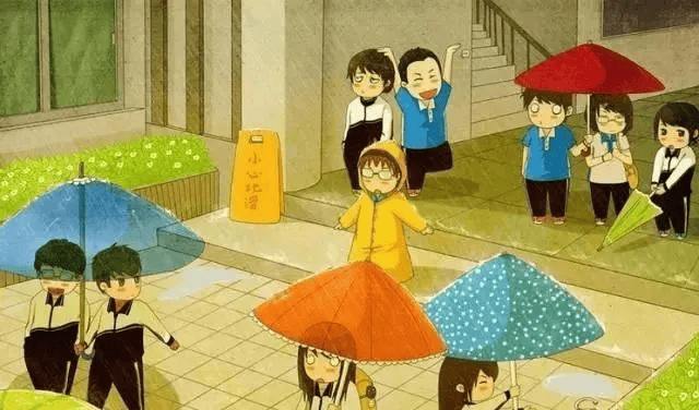 安全教育下雨天给同学们的温馨提示
