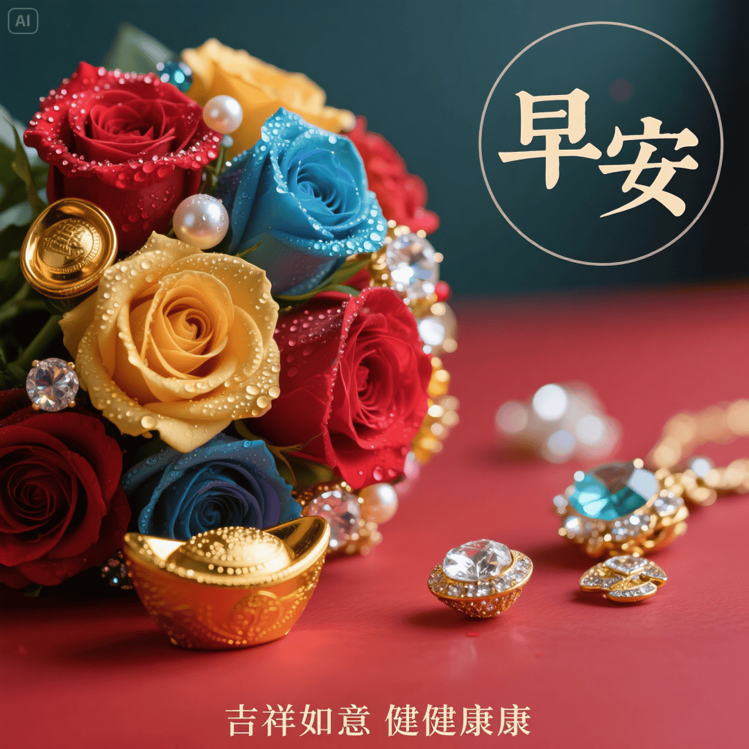 128张早安早上好唯美图片晨光吉祥新的一天随遇随喜随安