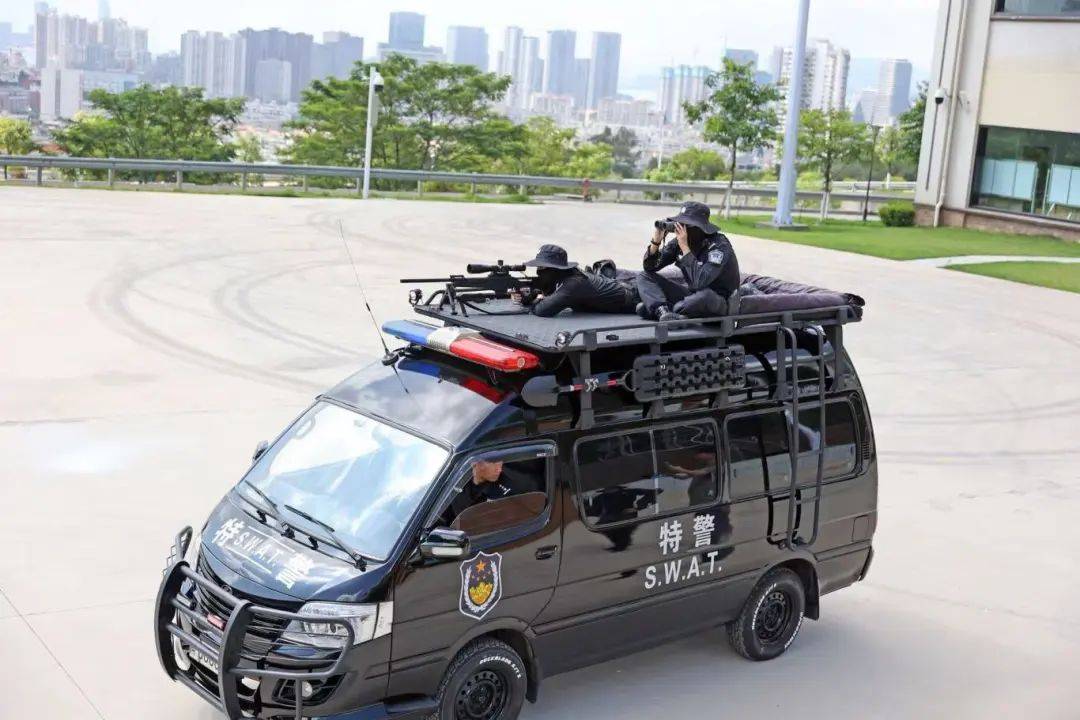 厦门特警狙击专用车太燃了