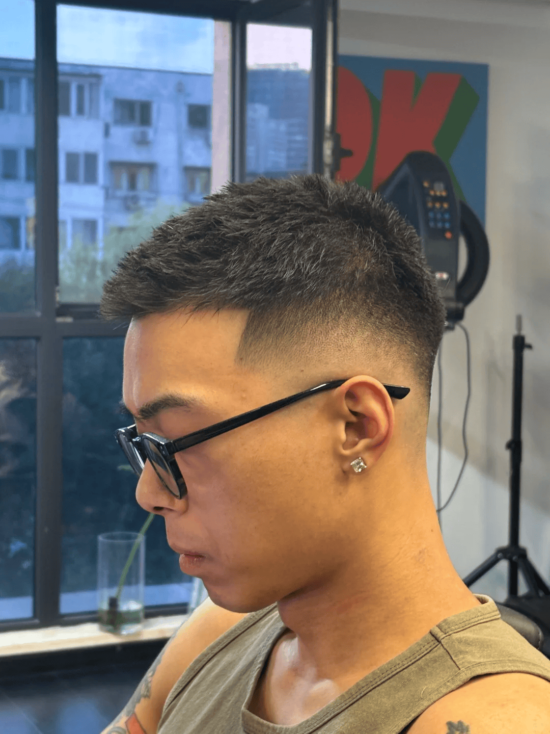 真正免打理的男生超短发,绝对帅!