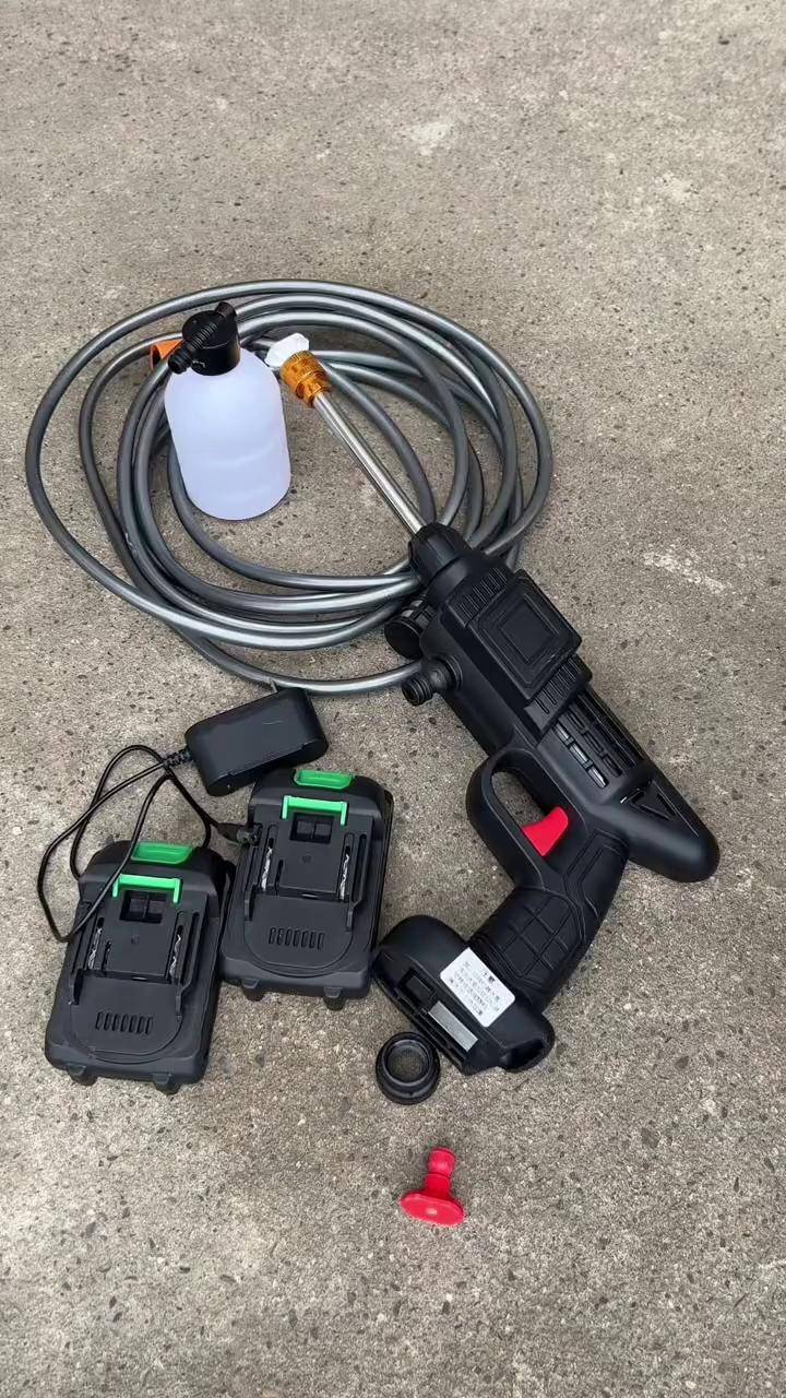 无线锂电大功率洗车机,不用拉线,洗车又快又干净汽车用品 日常清洁 高