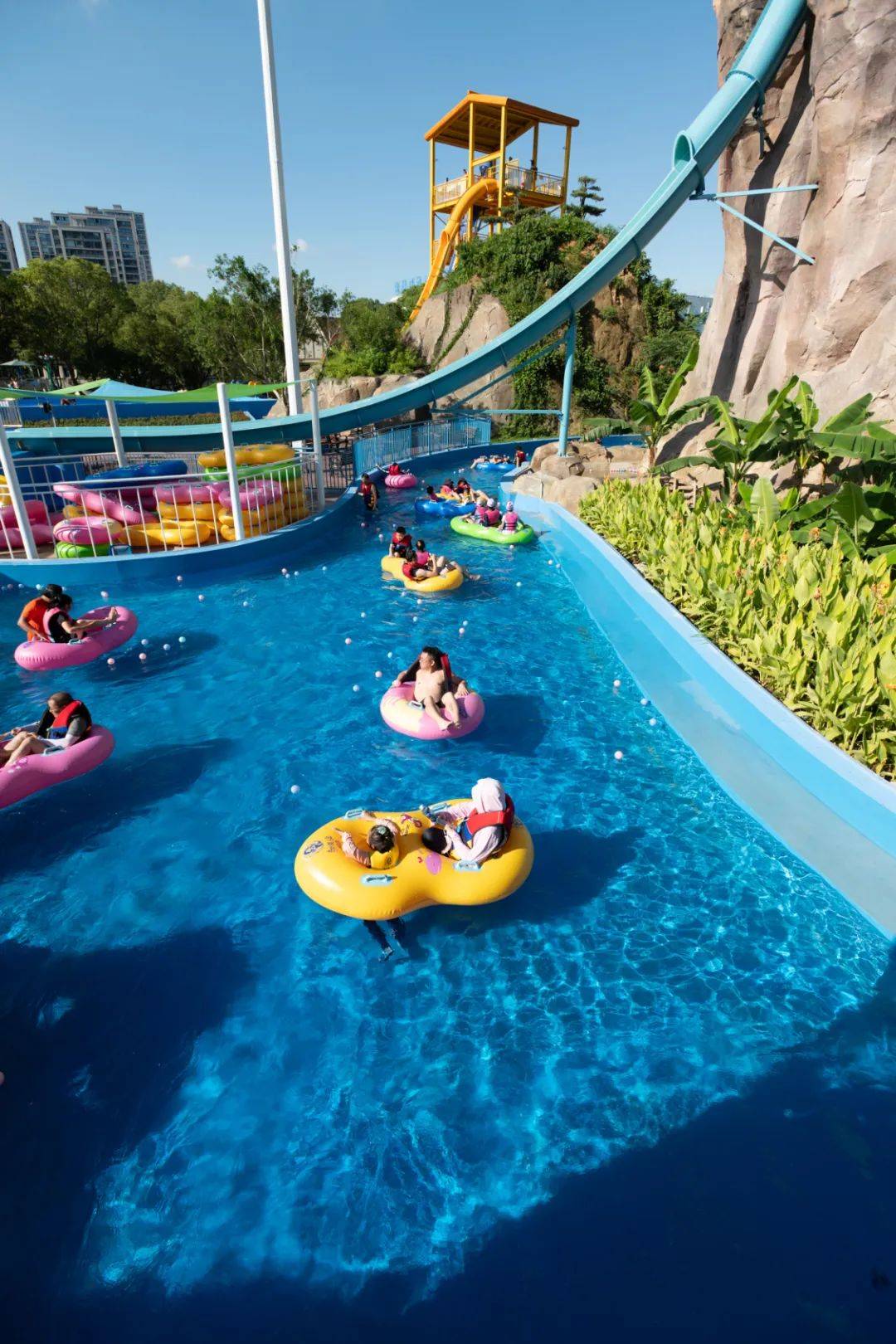 挑战_水上乐园_滑梯