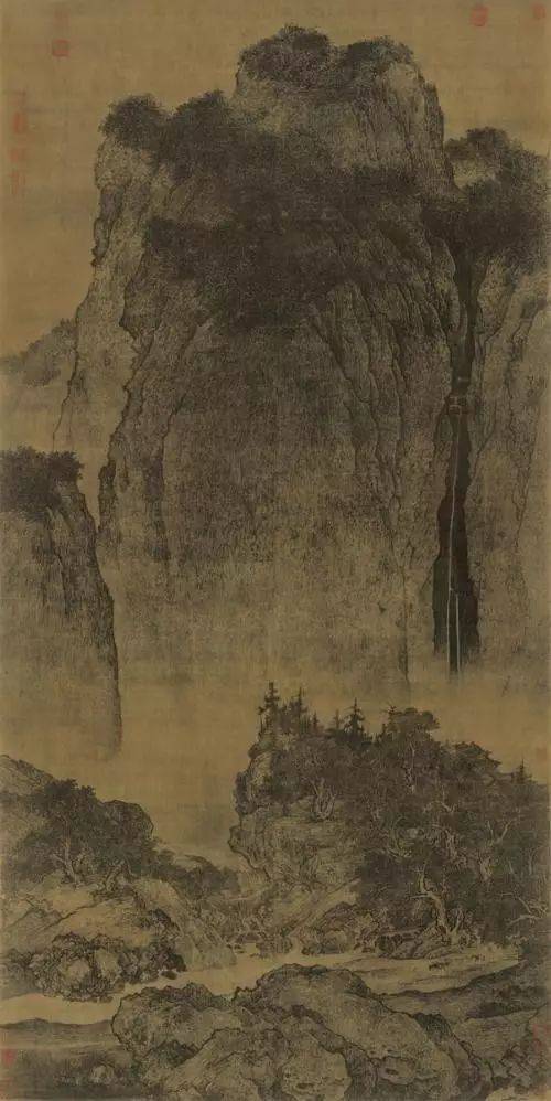 范寬 溪山行旅圖 北宋