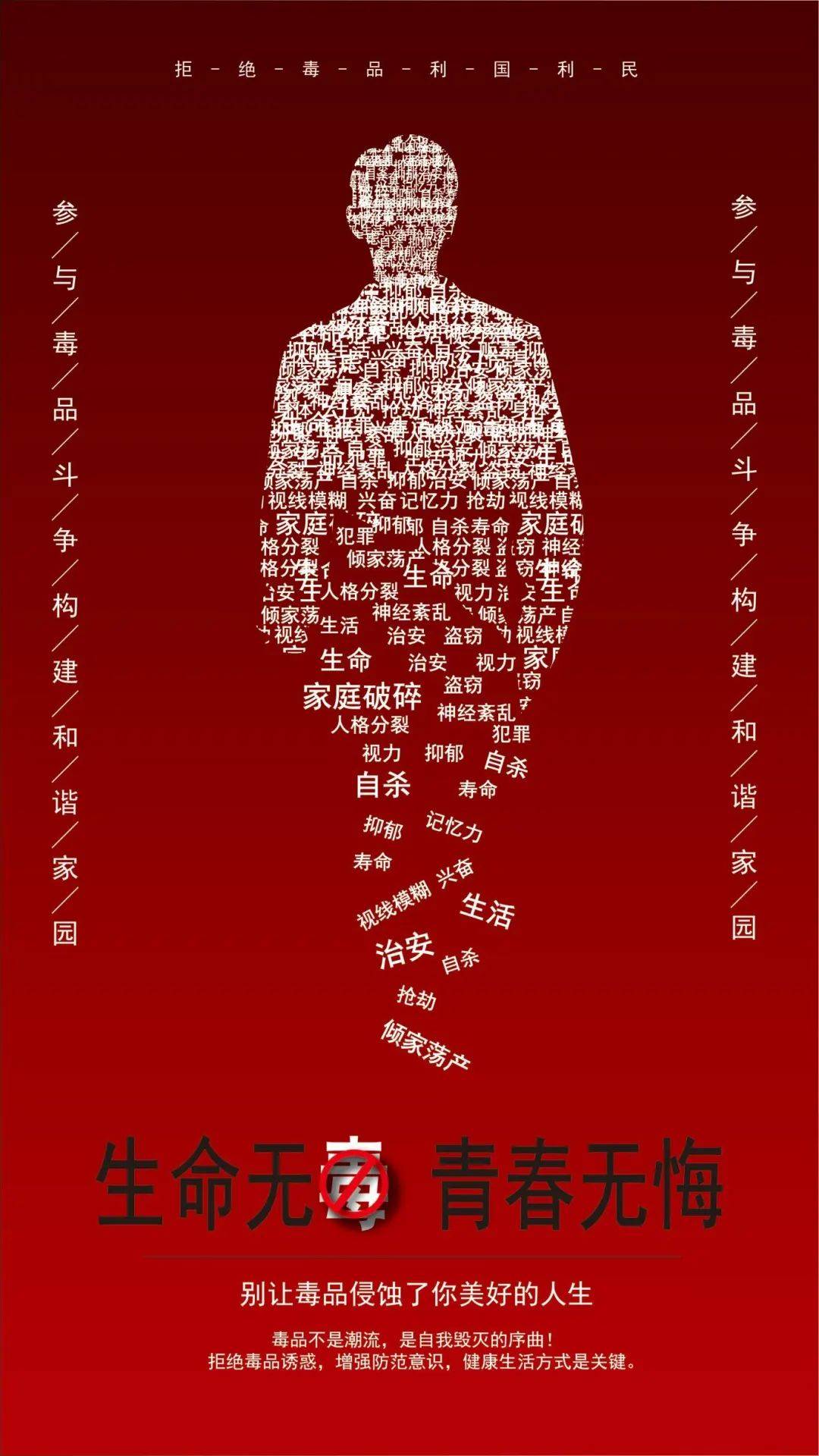 银川市禁毒主题海报获奖作品展播