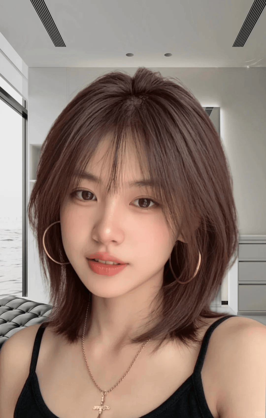 百搭的发型, 非常显高级的短发,少女感十足