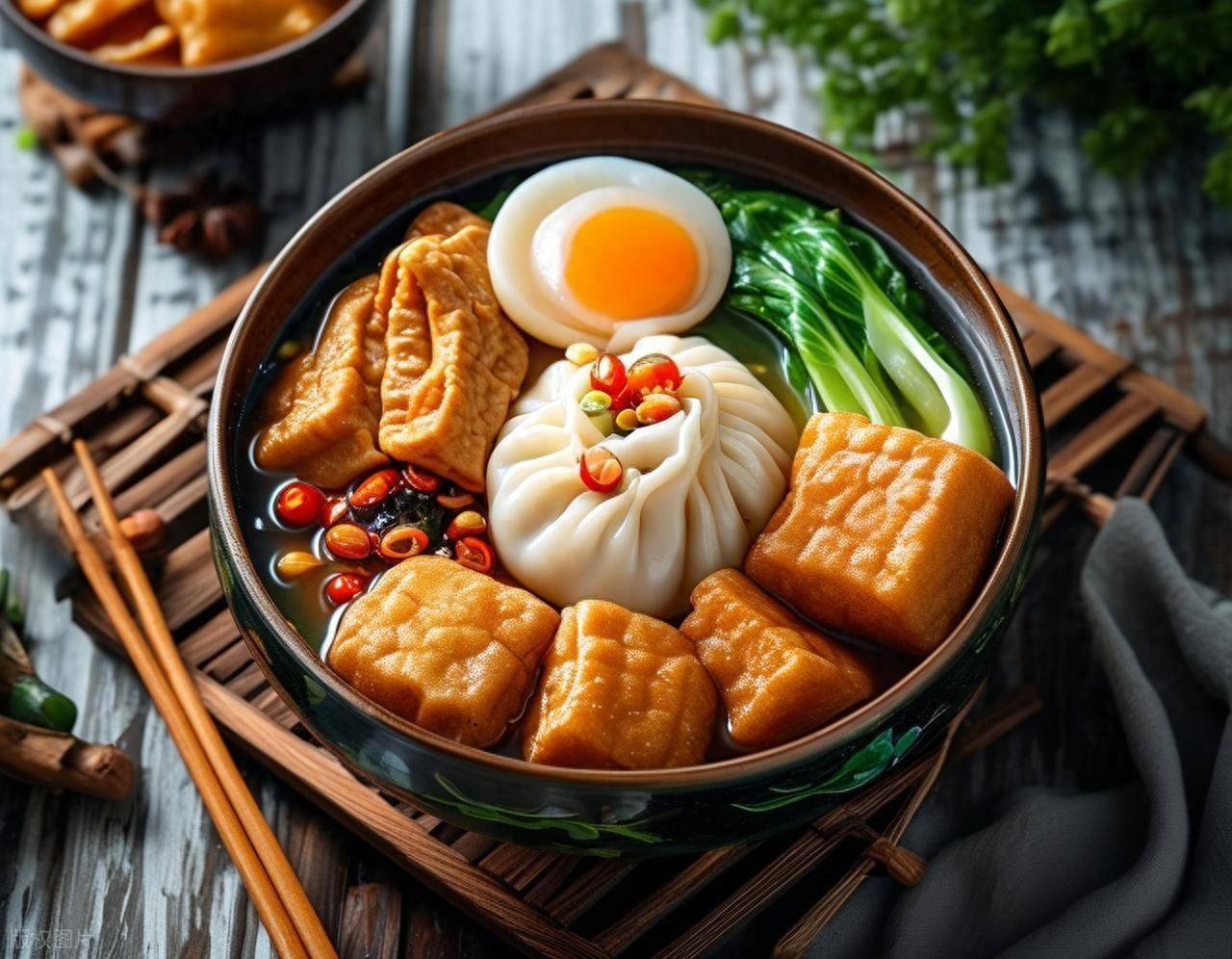 三明沙县小吃大满贯!扁肉拌面蒸饺全点,游客:吃到撑还想打包