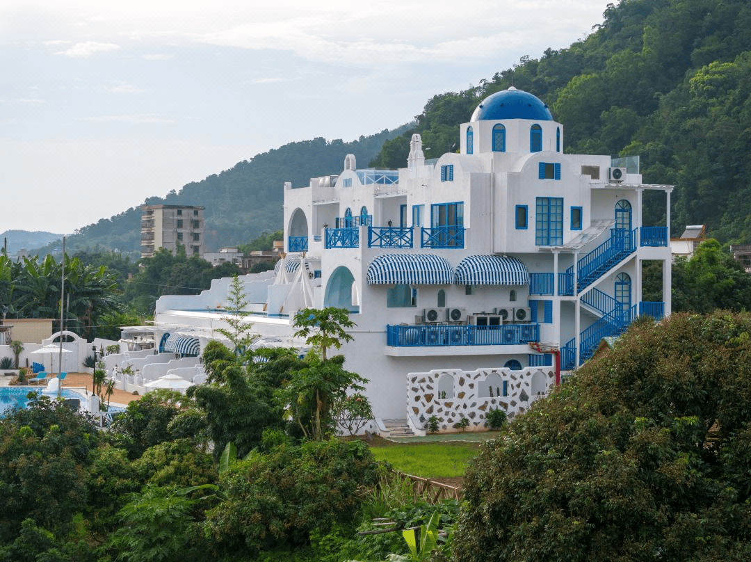 _圣托里尼风吹到岭南古村，德庆西江蓝岸入选首批乡村美学工坊_圣托里尼风吹到岭南古村，德庆西江蓝岸入选首批乡村美学工坊