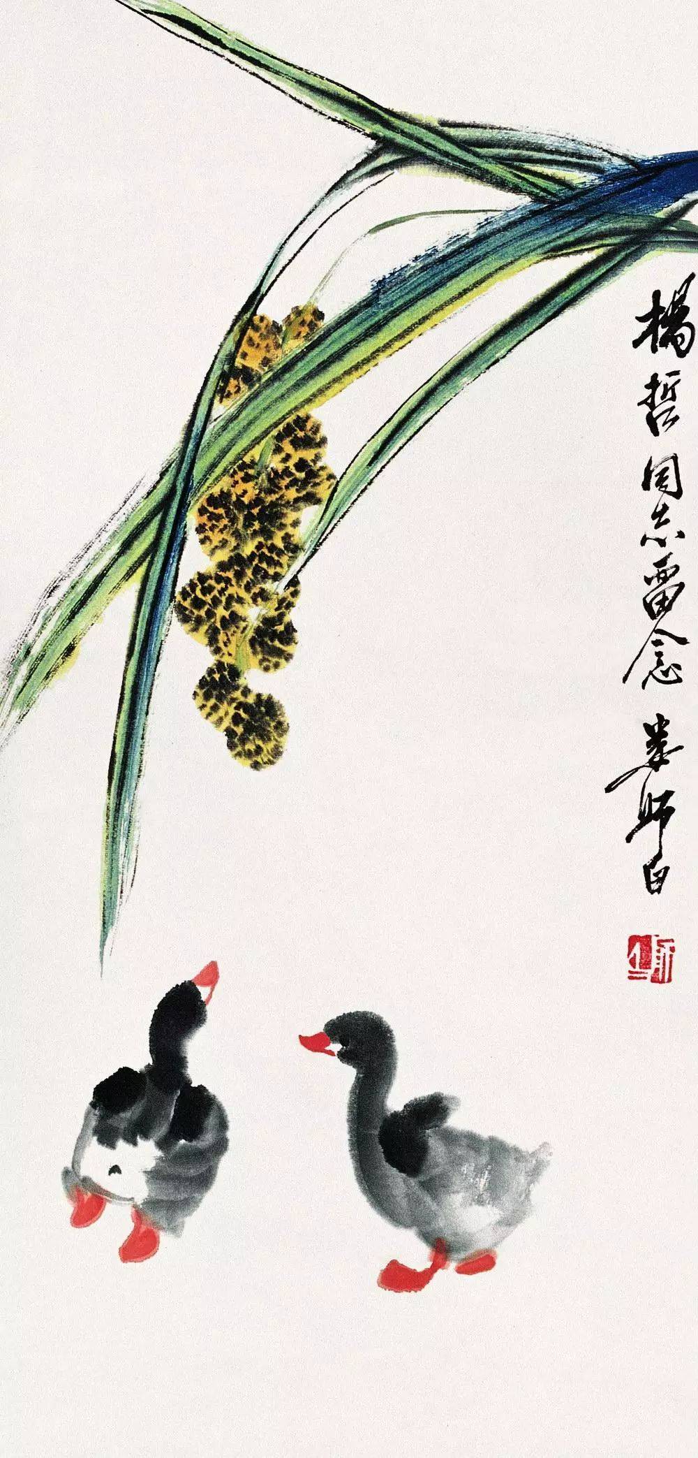 寥寥几笔画小鸭!