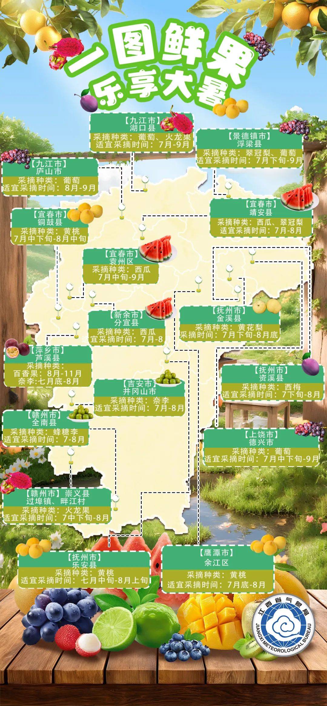 未来江西多阵雨或雷雨 局地有大到暴雨