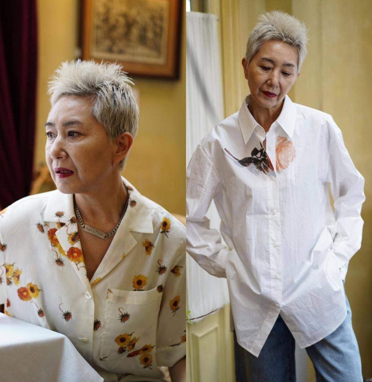 62 岁上海马姐时尚穿搭思路,你敢相信她年轻时竟如此惊艳?