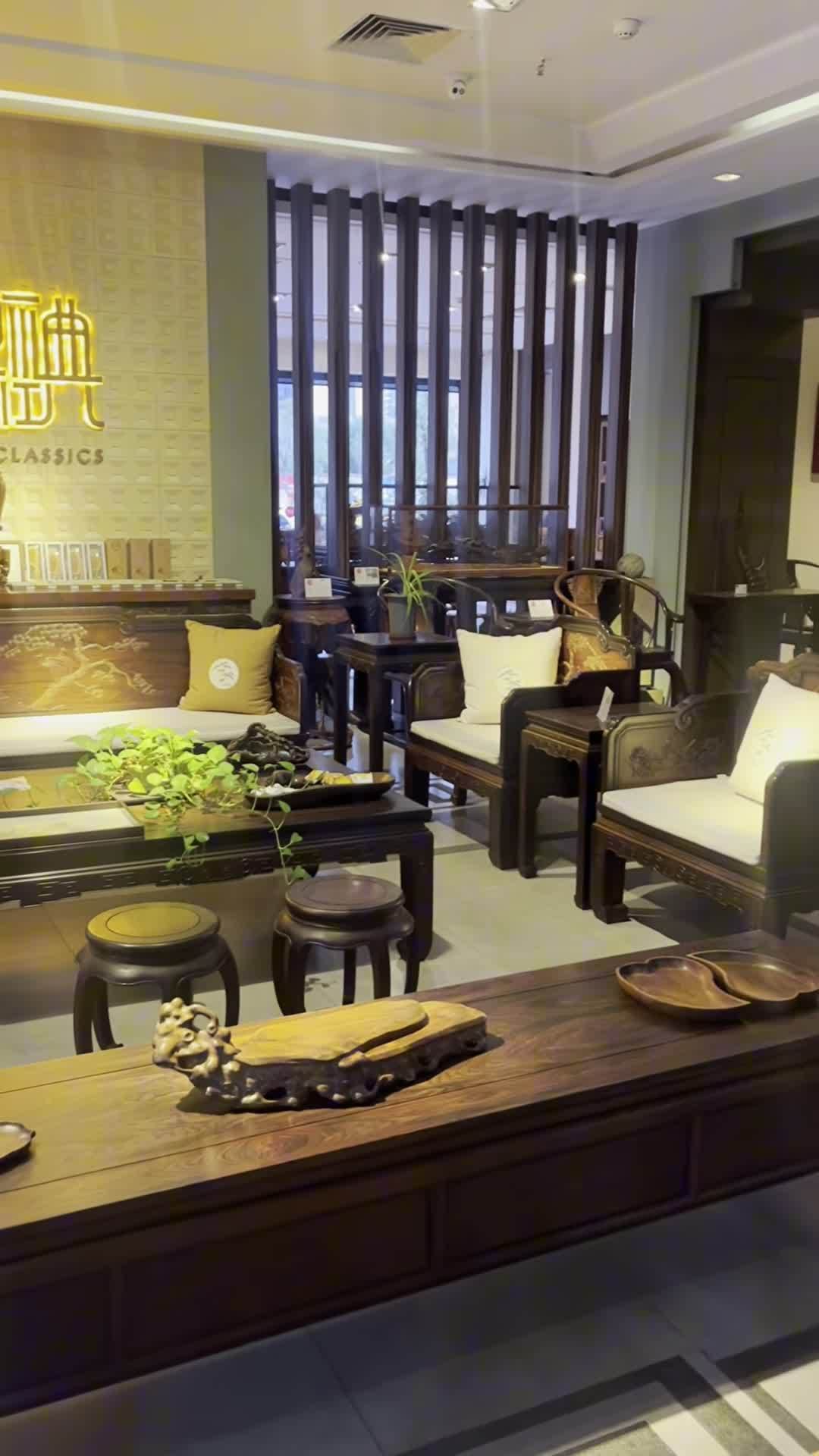 东方经典广州旗舰店·南美大红酸枝家具系列