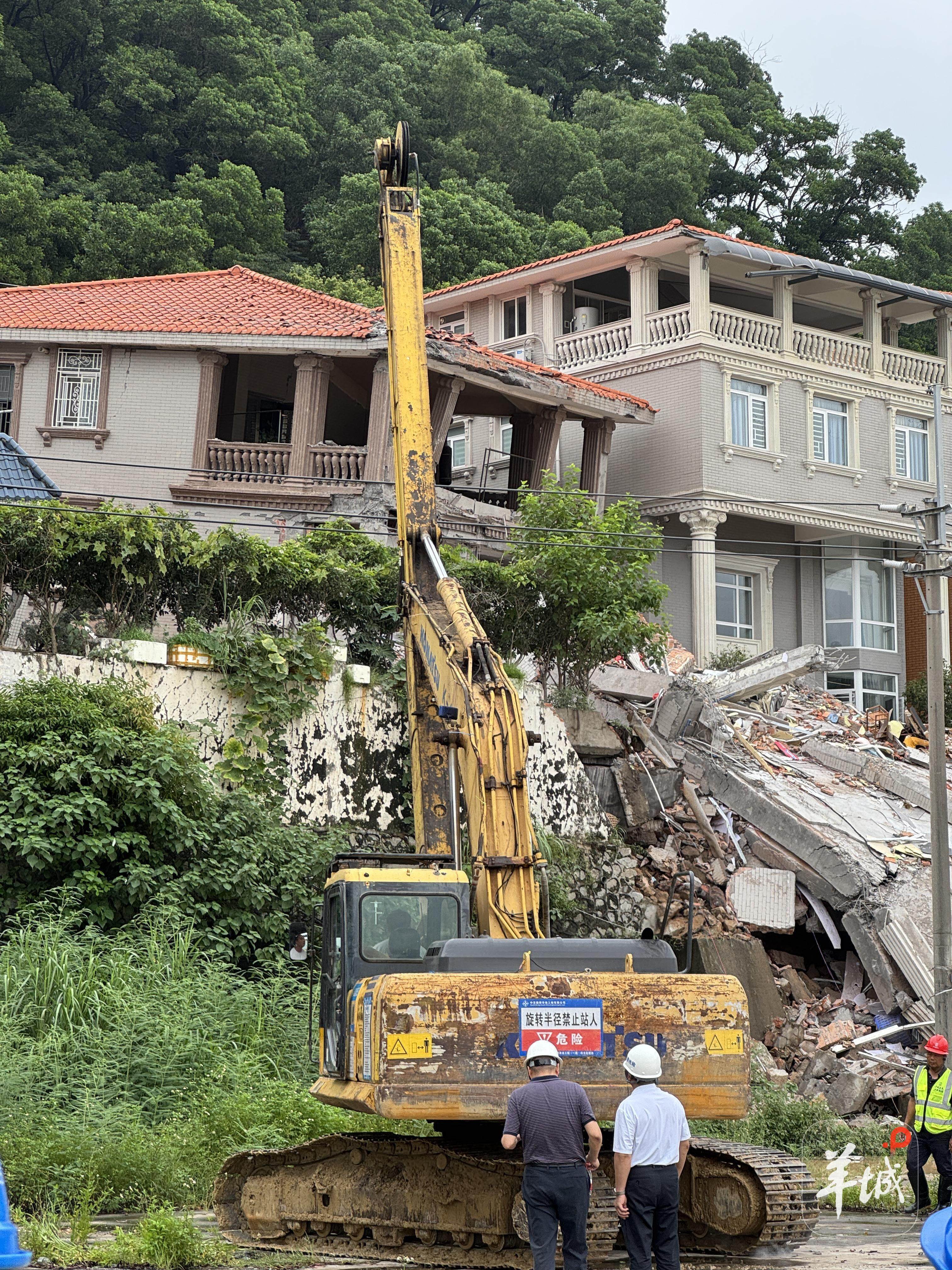 救援仍在进行！广州黄庄山体滑坡已转移群众74人