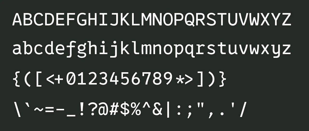 Google 开源编程字体 Google Sans Code!附更多开发者专属字体推荐~_代码_字符_GitHub