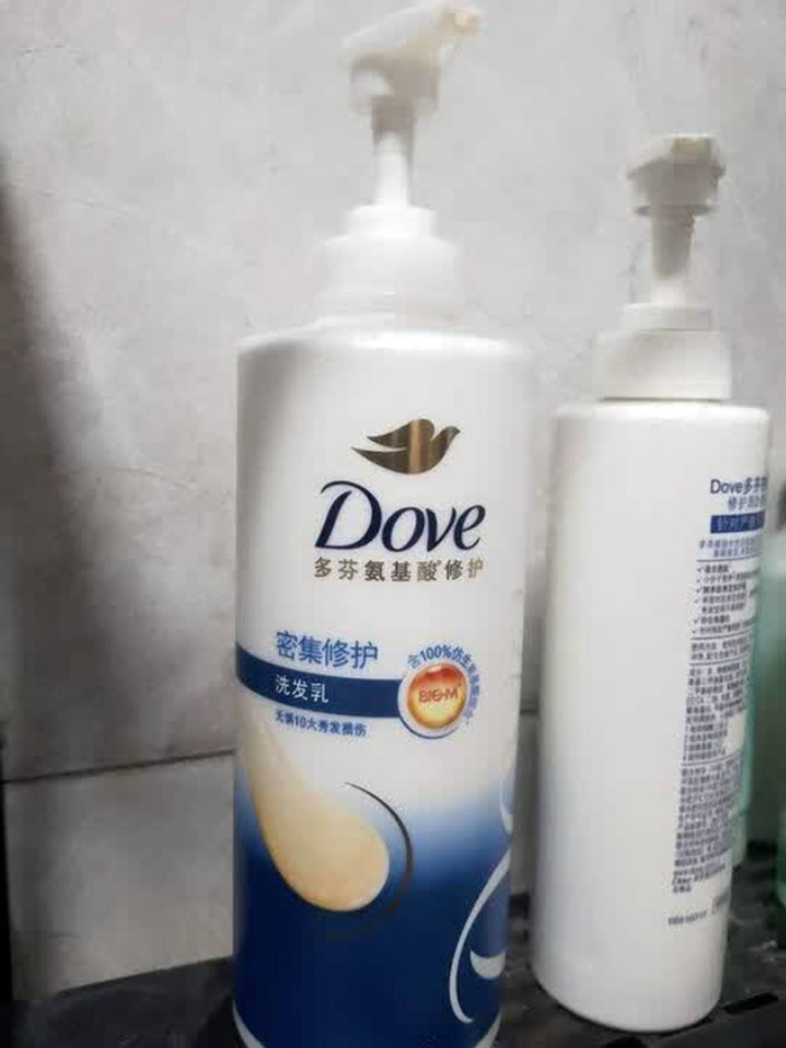 多芬密集修护去屑洗发乳含氨基酸配方温和去屑同时深入发芯密集修护