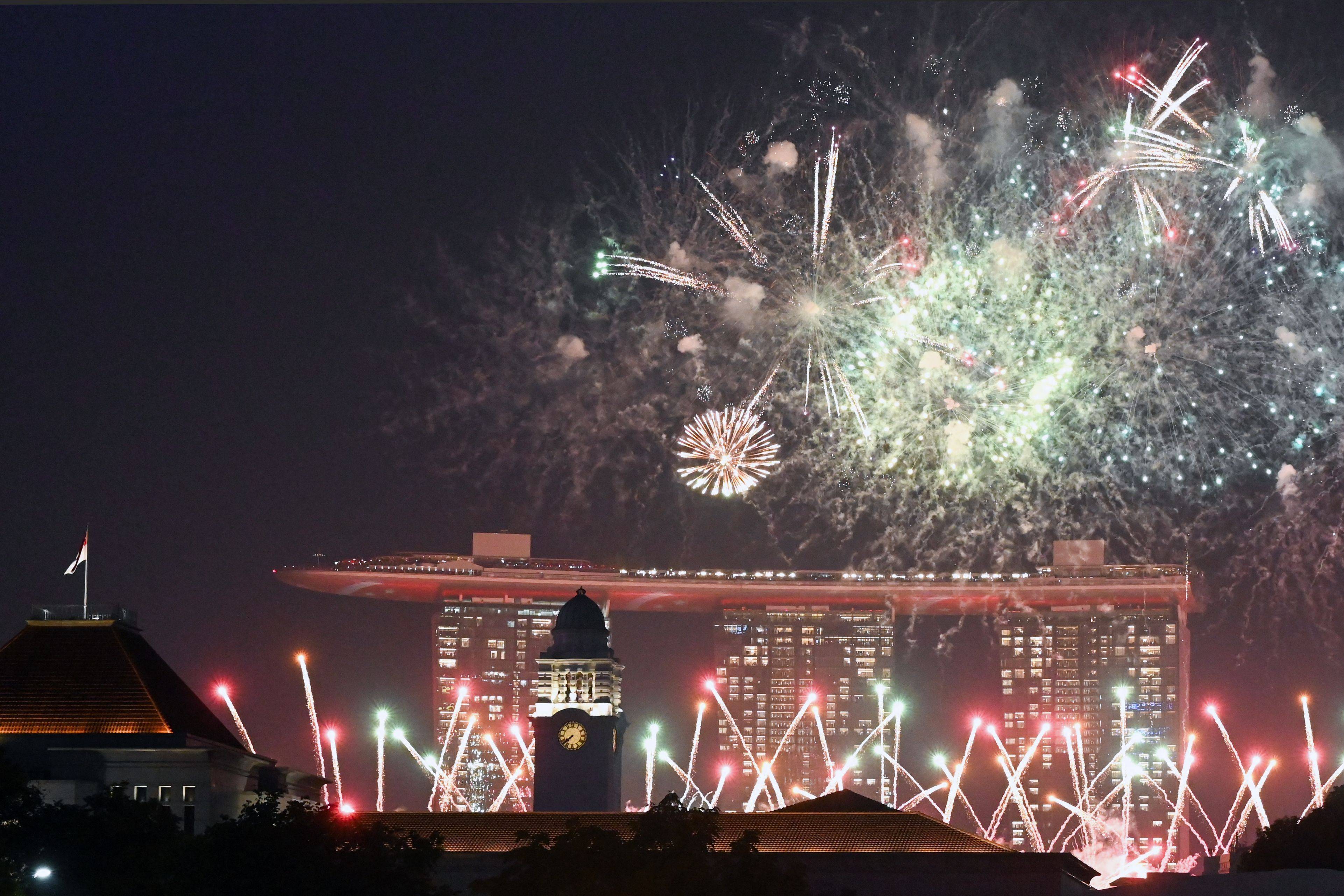 新加坡举行国庆庆典