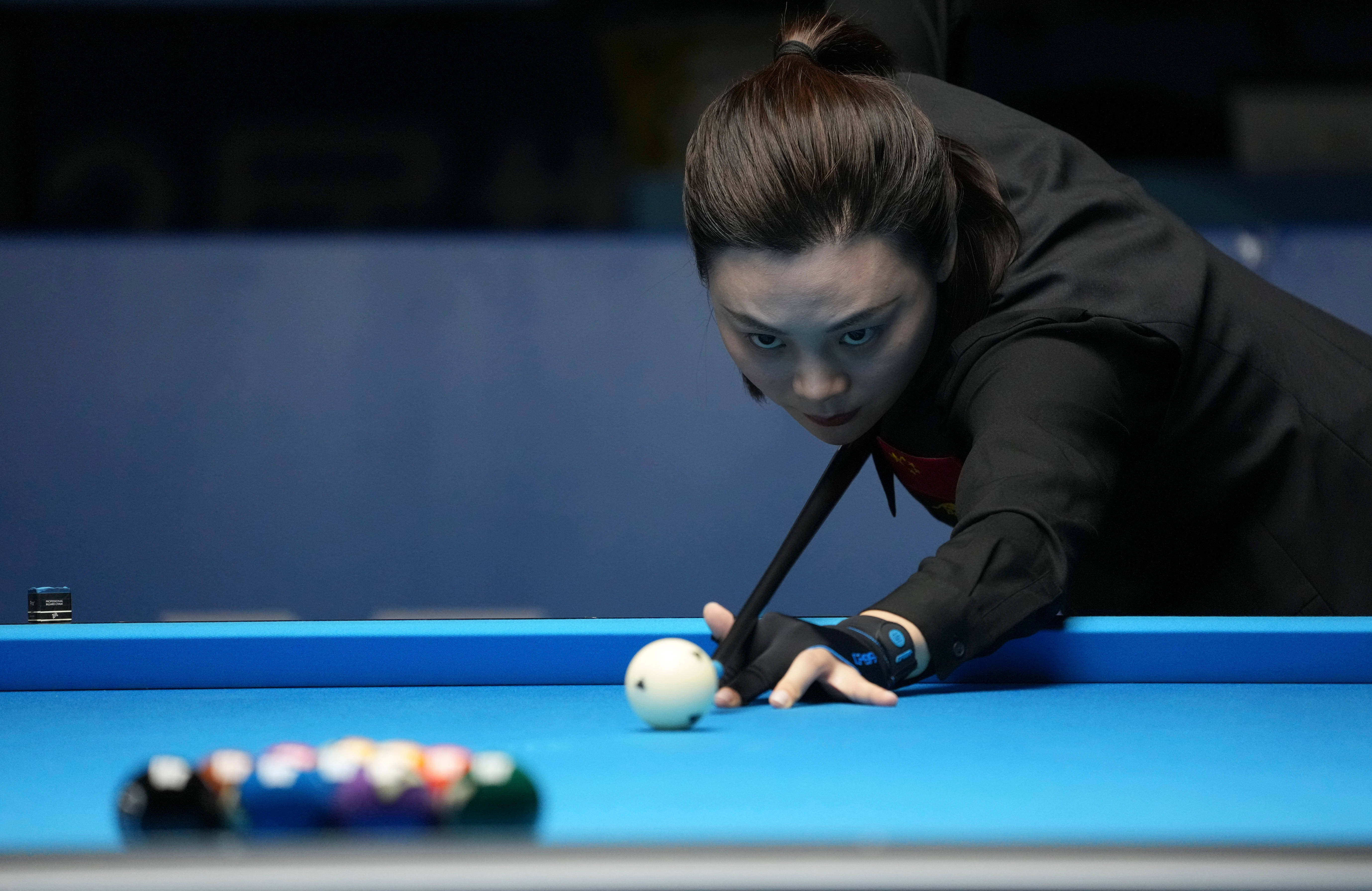 （成都世运会）台球——女子花式台球1/4决赛赛况