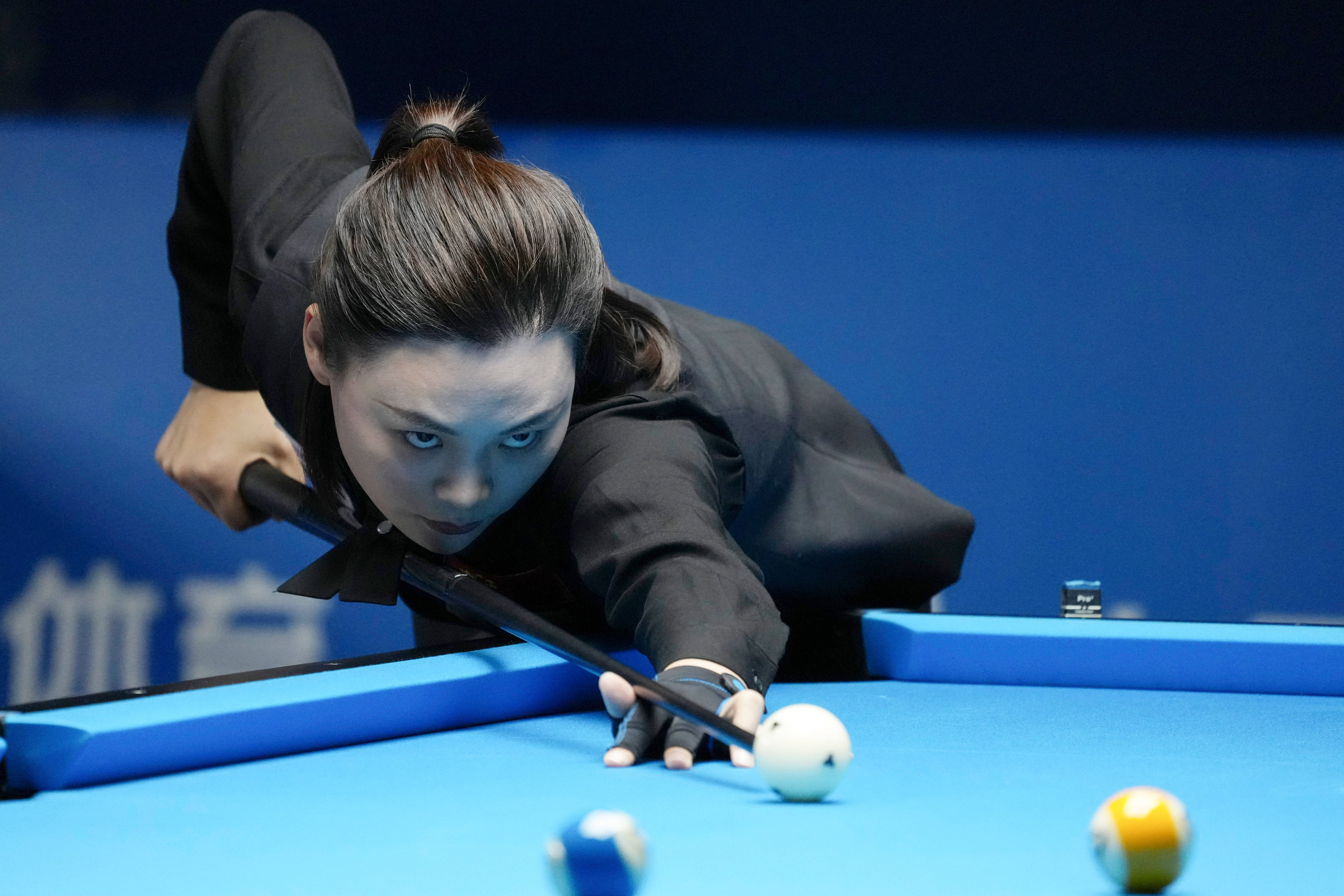 （成都世运会）台球——女子花式台球1/4决赛赛况