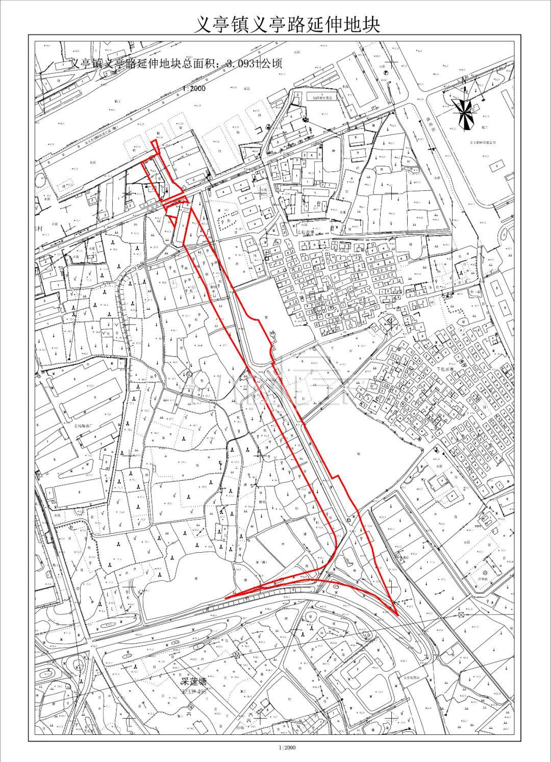 义乌13个村要征收红线图已出