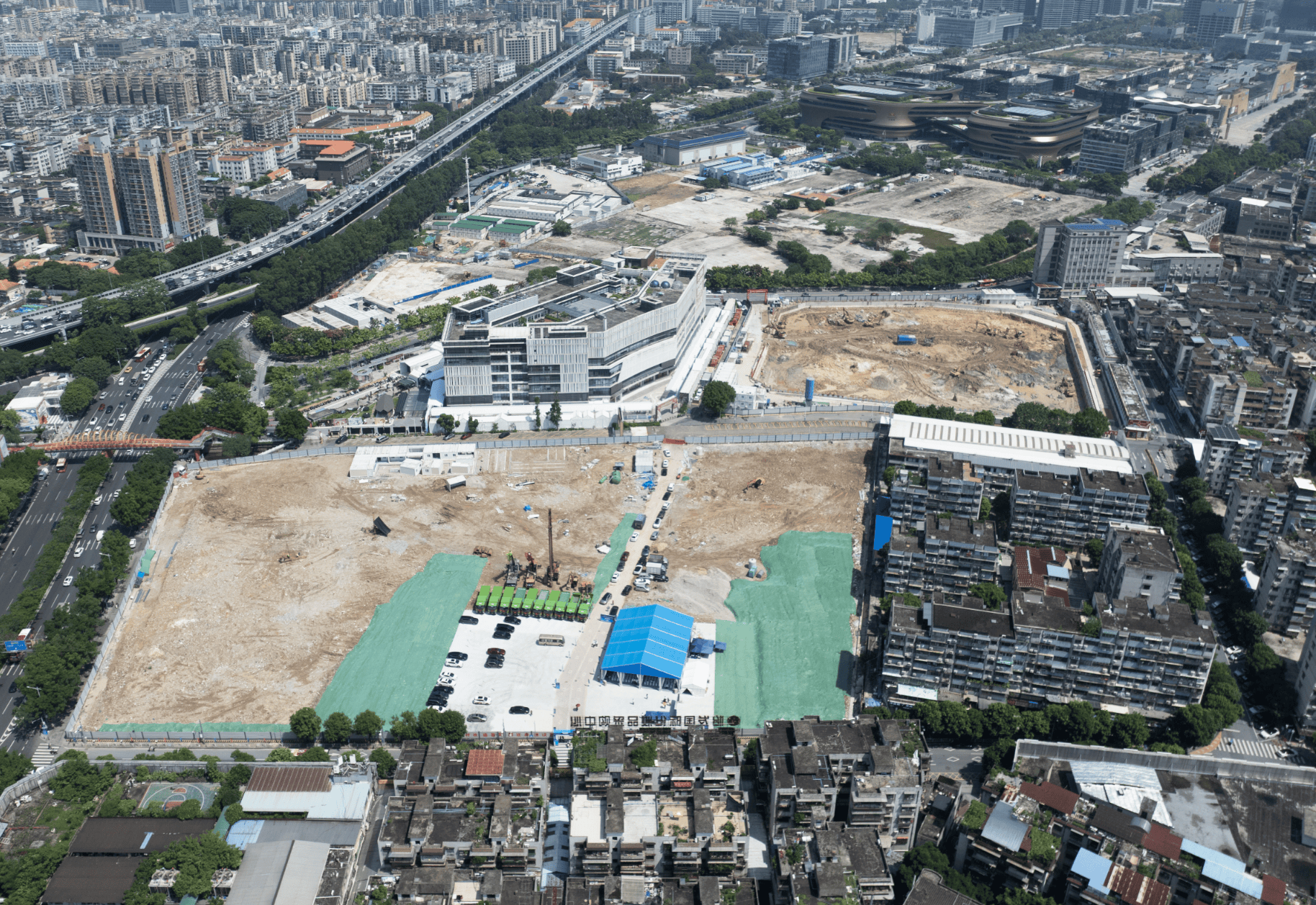 广州三元里村改造项目最新进展:首批安置房开工,旧村开拆