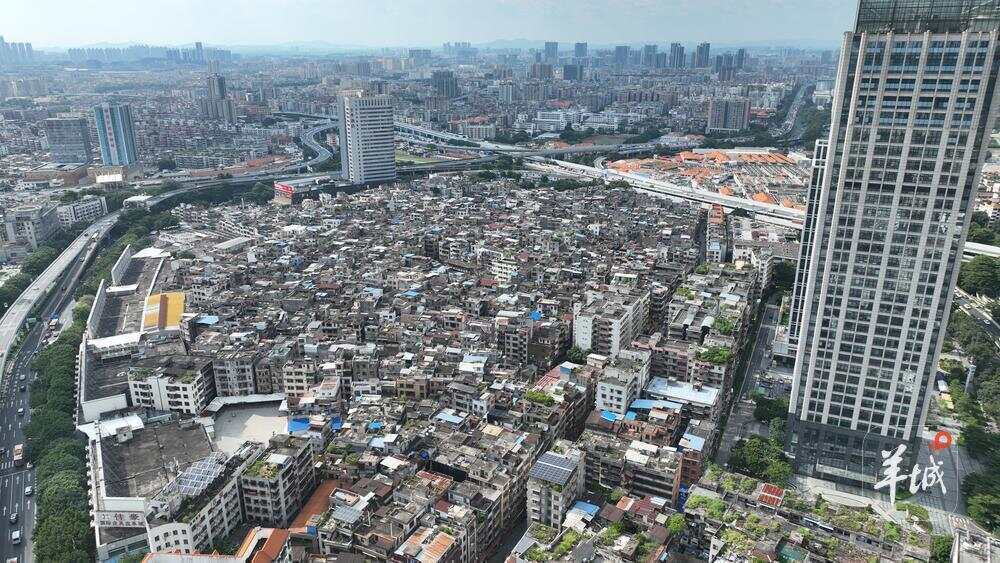 广州三元里旧改启动区安置房项目正式动工,旧村部分集体物业同步开拆