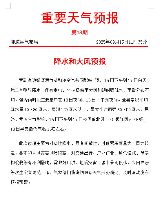 临沂市郯城天气预报今日情况