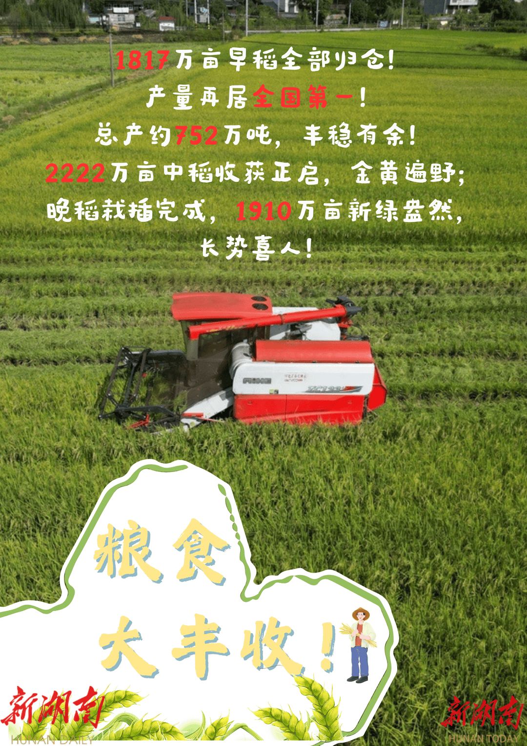 丰收啦！
