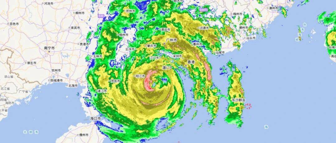 气象雷达如何“掌控”台风动向！这些图，一起看“门道”！_雨滴_天气_反射率