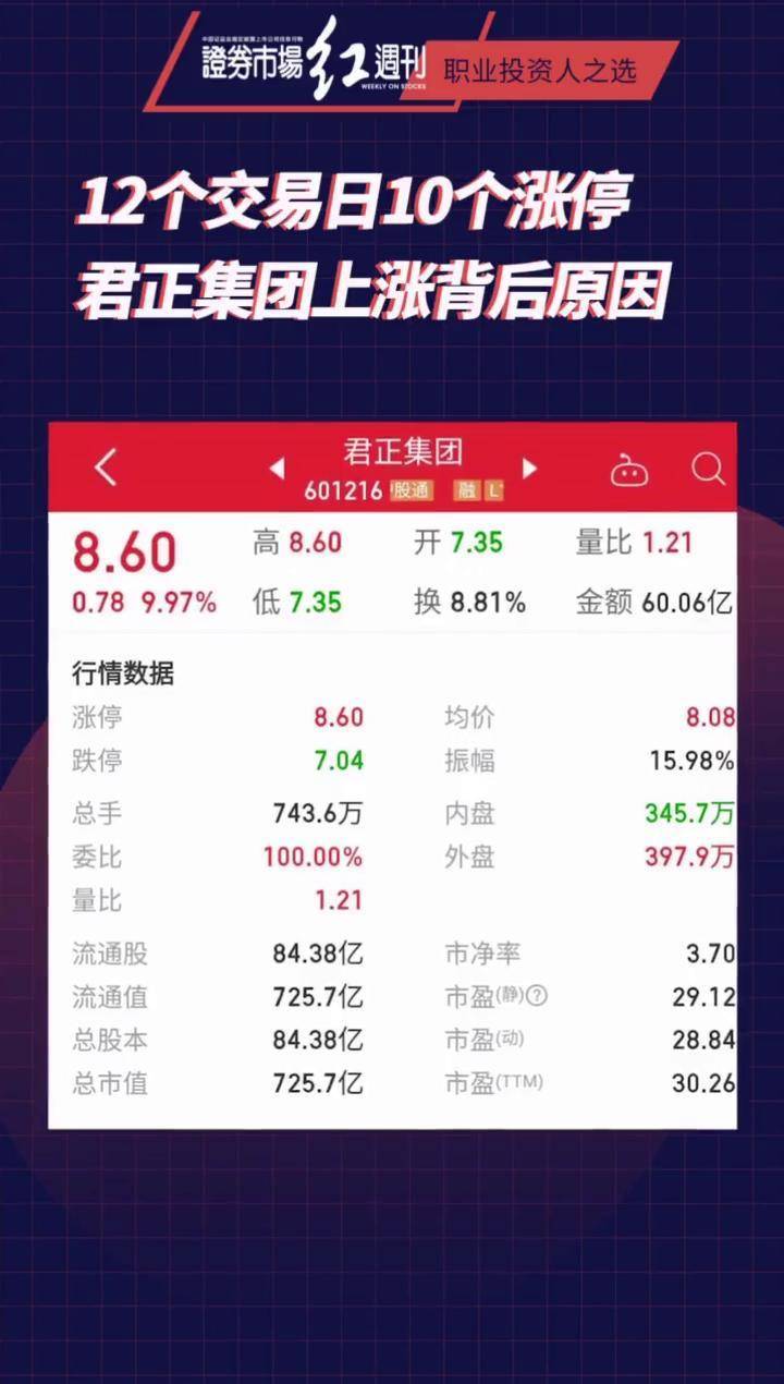 君正集团股票研究分析