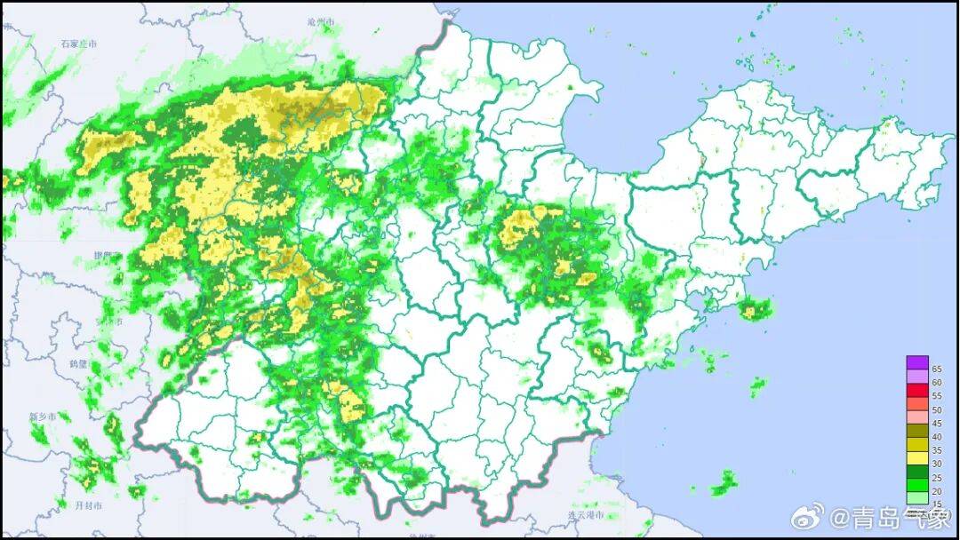 中雨局部大雨！青岛这场雨，已开下！本次降雨有一个明显特点，预计一直持续到→