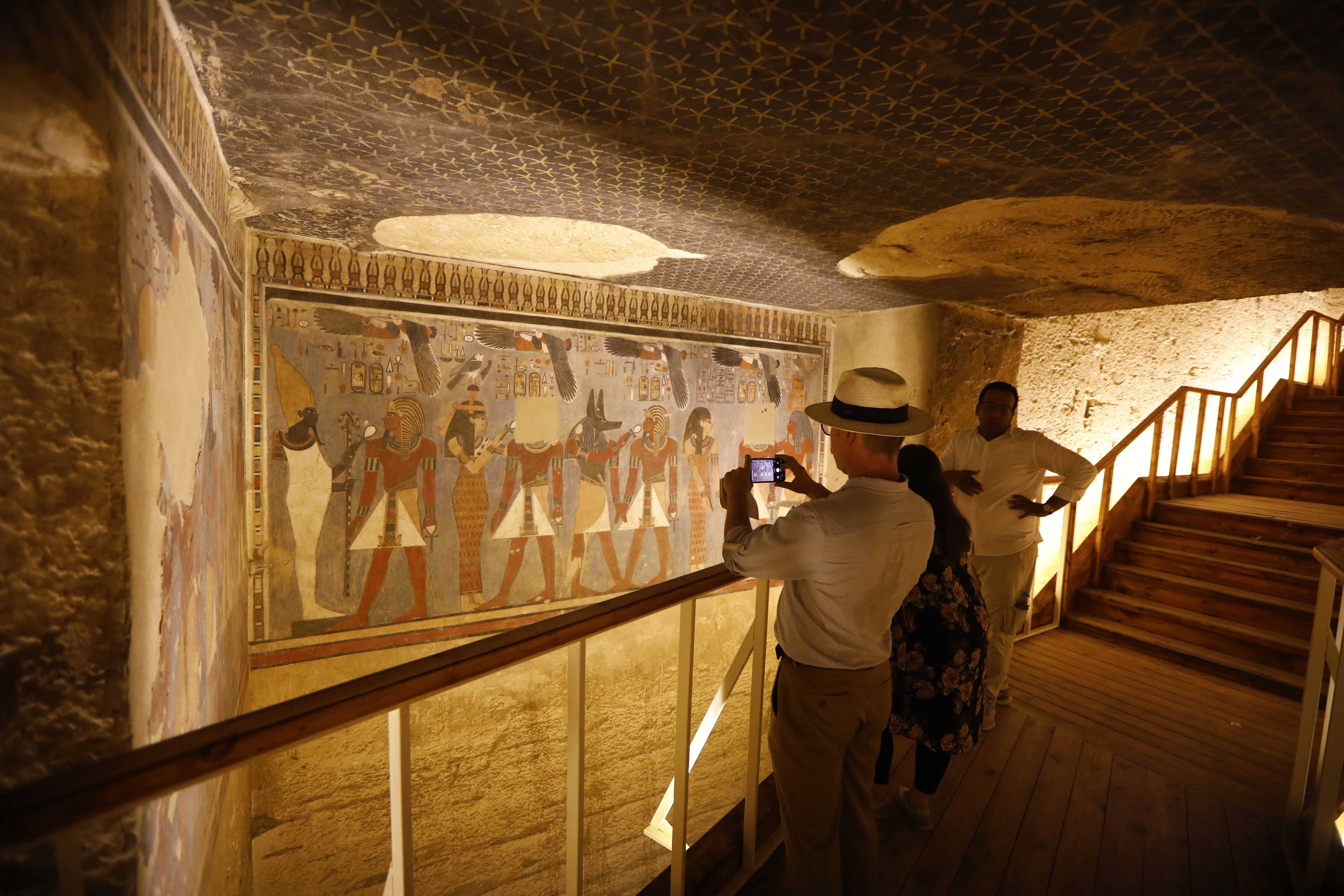 古埃及盛世法老墓首次向游客开放