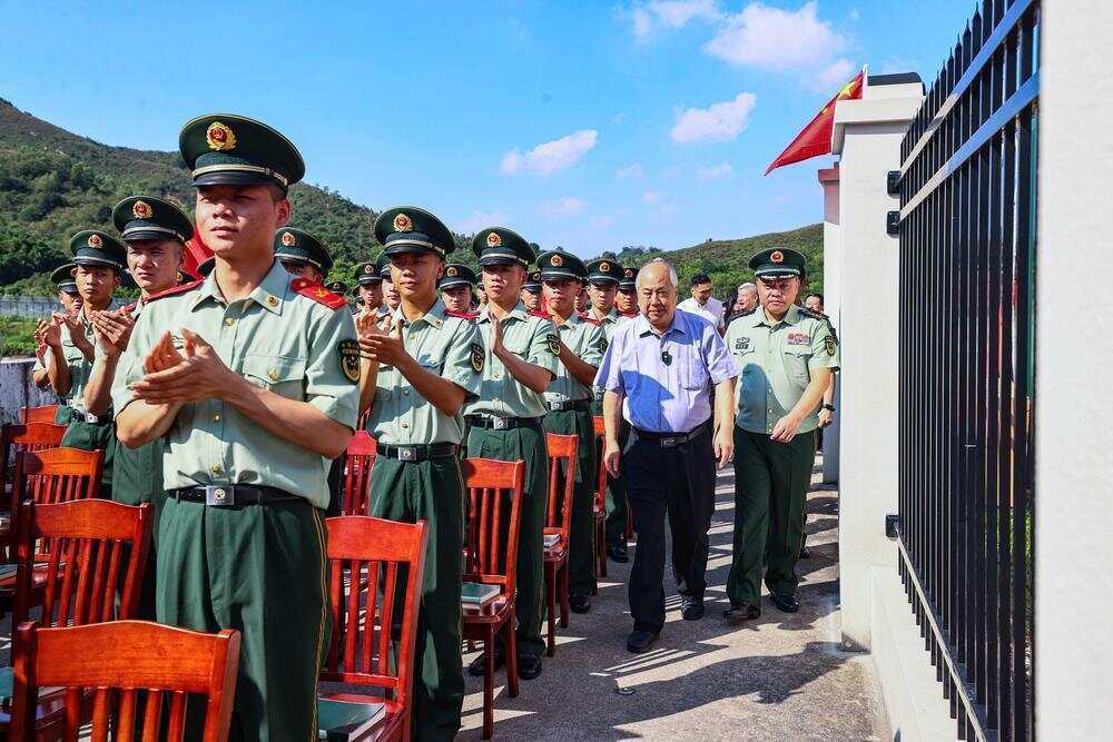 70年前，钱学森经罗湖口岸归国！武警广东总队深圳第二支队开展纪念活动