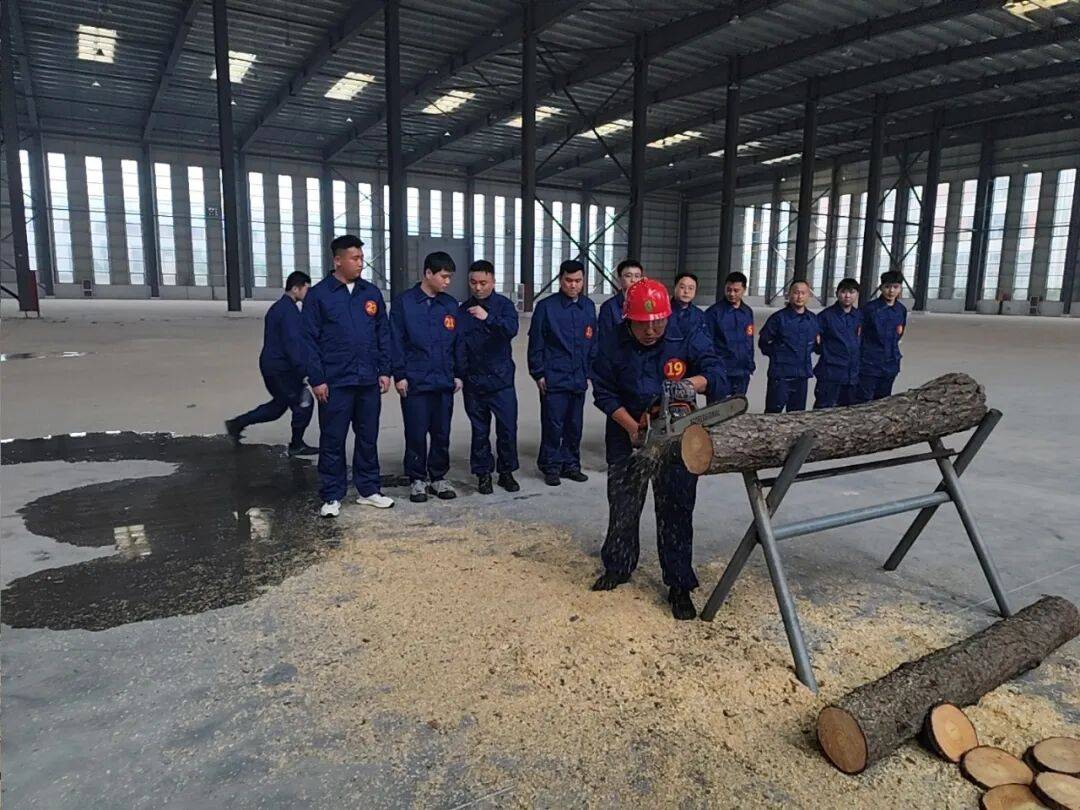 泗水县开展国有林场森林防火队员培训考核