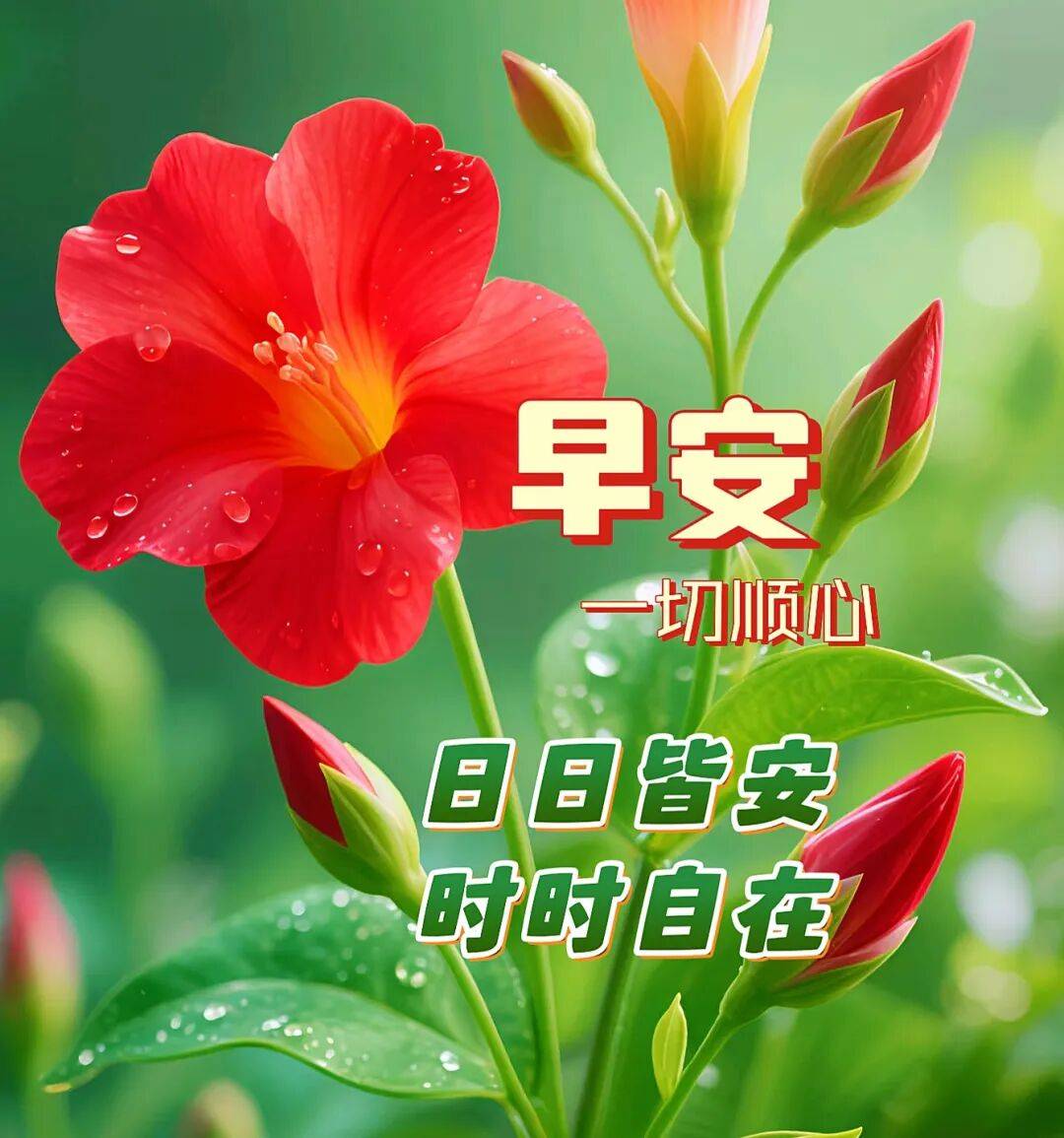 10月28微信唯美早上好的问候语祝福图片