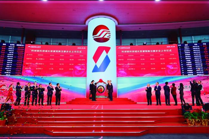 见证科创板历史性一刻 首批新注册科创成长层公司上市
