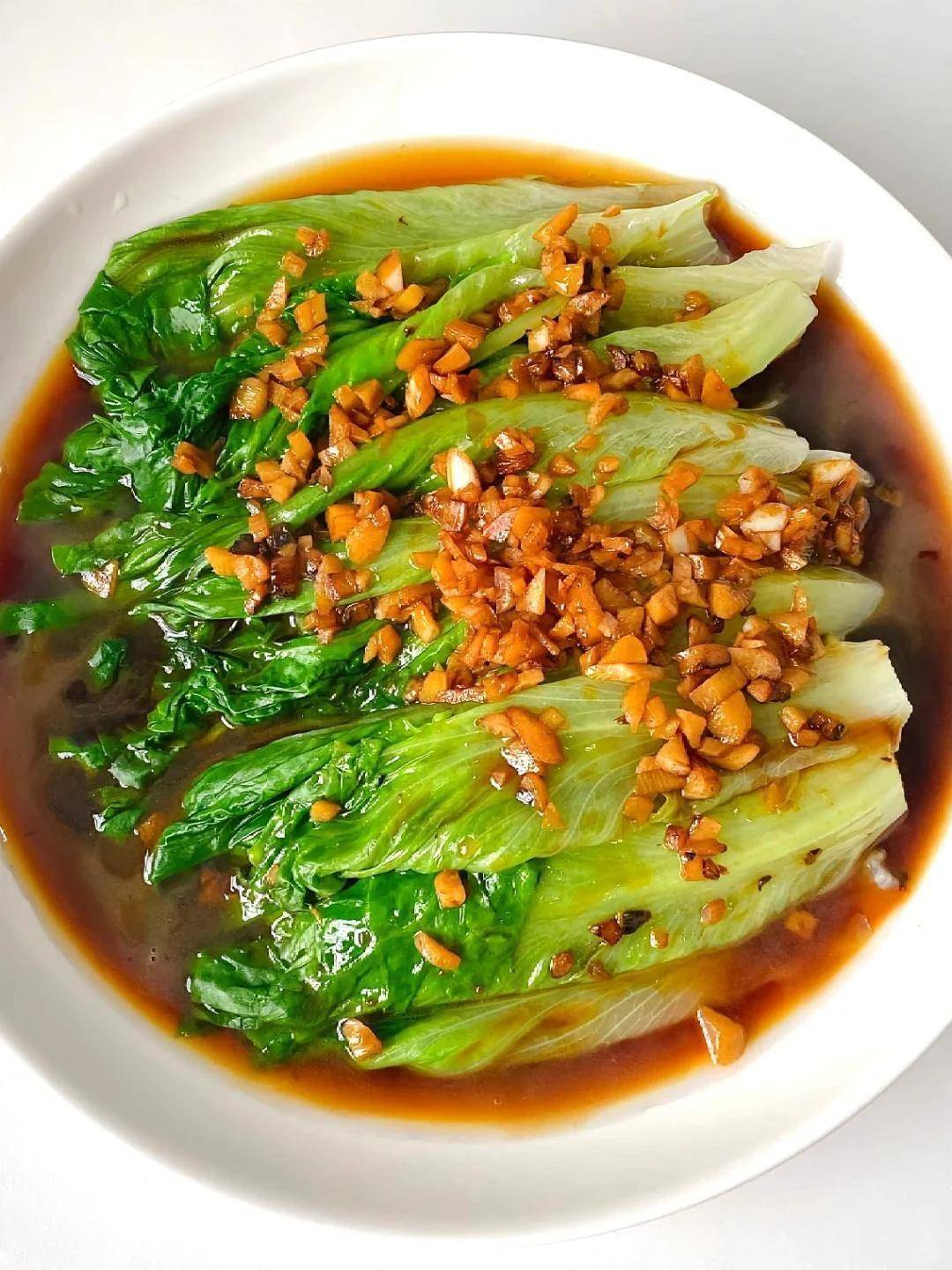蚝油生菜好吃做法教你蚝油用量鲜脆爽口超下饭