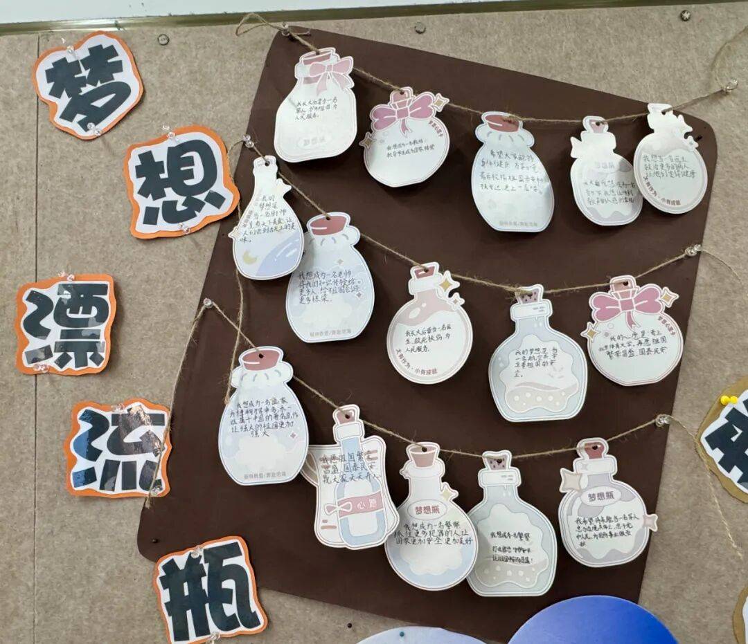 黑板报,是我们班级最核心的 "梦想展示区",每一个板块都藏着六年级