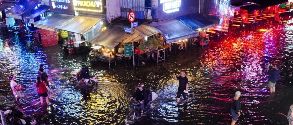 越南 水中胡志明_裴援_水位_洪水