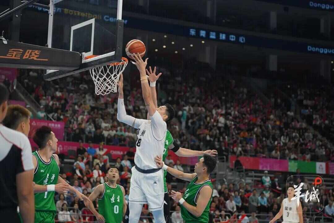 广东队赢下“粤辽大战”，晋级十五运会男篮成年组决赛