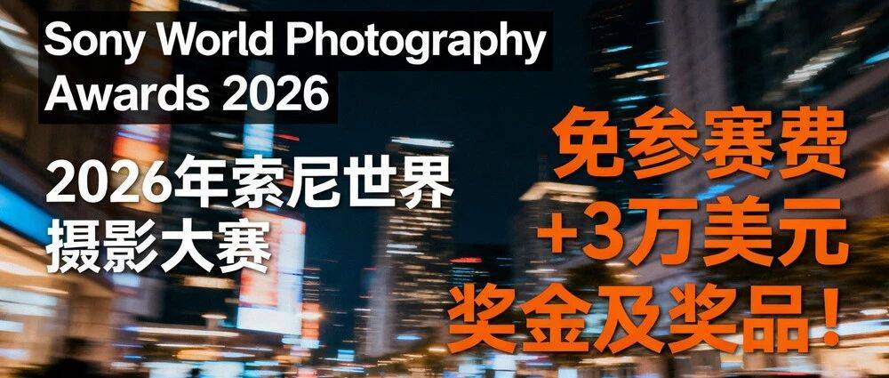 征稿|热爱摄影的你,别错过年底这场2026索尼世界摄影大赛盛宴!_作品_参赛者_青年组