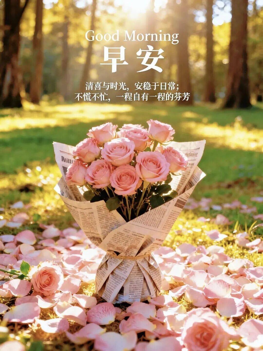 88张冬天早上好最新版早上好图片精选 早安祝福图片带字 漂亮祝福