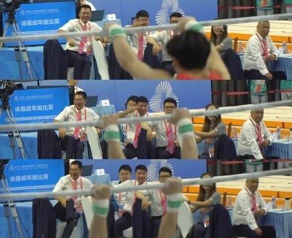 张博恒单杠失误瞬间一裁判鼓掌大笑遭质疑，官方回应：涉事裁判员终止比赛执裁资格