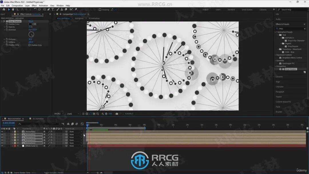 ae专业级流畅无缝循环动画制作训练视频教程